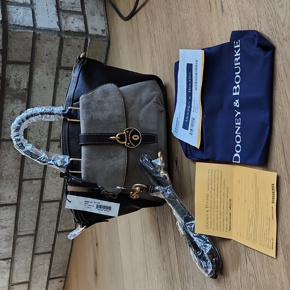Dooney & Bourke Samba Leather Satchel